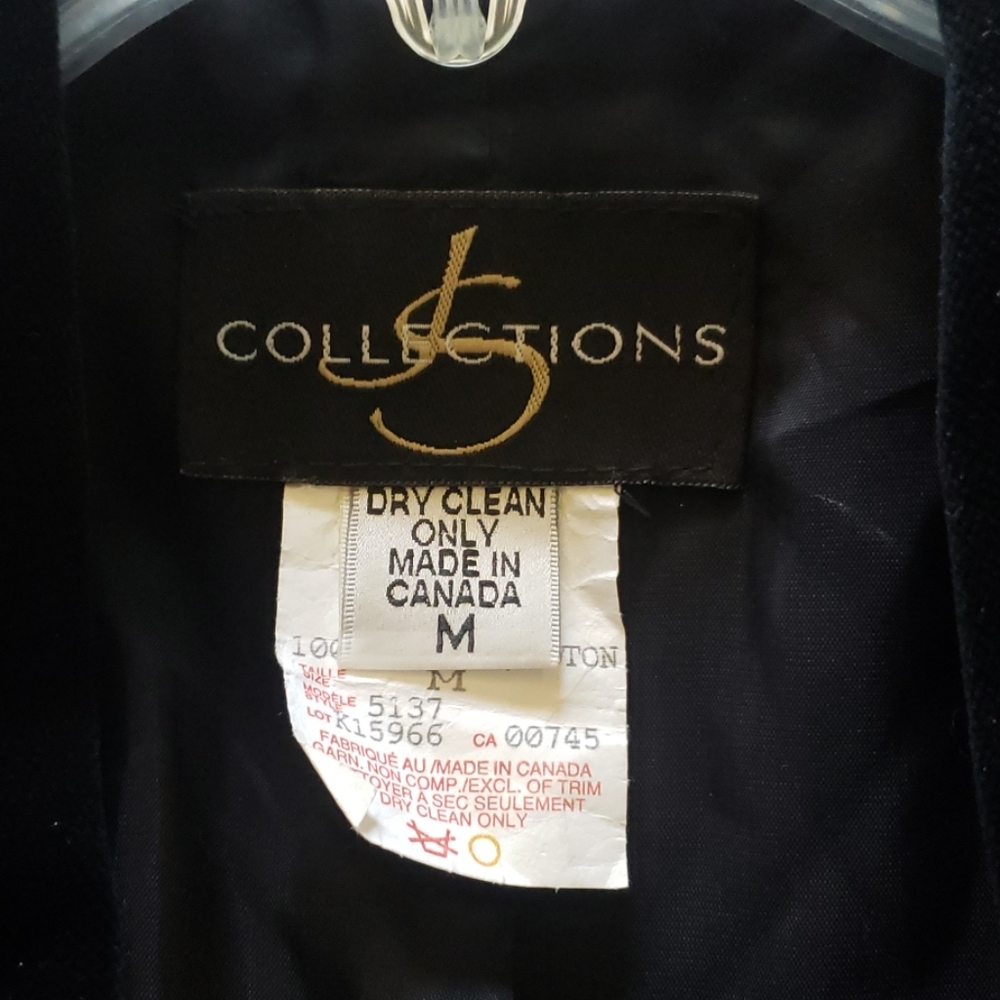 Js Collections Velvet Jacket - image 3